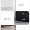 Kinscoter Aroma Diffuser Air Humidifier Ultrasonic Cool Mist Maker Fogger Led Essential Oil Flame Lamp Difusor