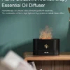 Kinscoter Aroma Diffuser Air Humidifier Ultrasonic Cool Mist Maker Fogger Led Essential Oil Flame Lamp Difusor