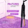 2 In 1 Hair Straightener Hair Curler Professional Ceramic Flat Iron For Short Hair Women And Men Beard Straightener
