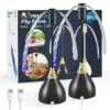2/3pcs Fly Fans For Tables Effective Fly Repellent Fan Keeps Flies Away With Soft Blades USB  Picnic BBQ Party  Fly  Fans