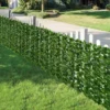 Artificial Ivy Privacy Fence Screen 50x200cm / 1x3m – Faux Green Leaf Hedge Panels for Garden, Balcony & Outdoor Decor
