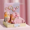Doll House Kit Mini DIY Flower House Handmade 3D Puzzle Assembly Building Toys Home Bedroom Decoration With Furniture DollHouses