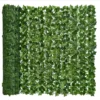 Artificial Ivy Privacy Fence Screen 50x200cm / 1x3m – Faux Green Leaf Hedge Panels for Garden, Balcony & Outdoor Decor