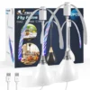2/3pcs Fly Fans For Tables Effective Fly Repellent Fan Keeps Flies Away With Soft Blades USB  Picnic BBQ Party  Fly  Fans