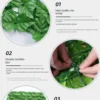 Artificial Ivy Privacy Fence Screen 50x200cm / 1x3m – Faux Green Leaf Hedge Panels for Garden, Balcony & Outdoor Decor