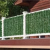 Artificial Ivy Privacy Fence Screen 50x200cm / 1x3m – Faux Green Leaf Hedge Panels for Garden, Balcony & Outdoor Decor